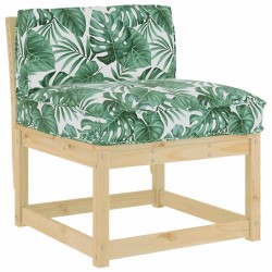 Coussin Feuille Motif feuille 80 x 40 x 12 cm Tissu Oxford 520153520153