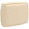 Coussin Beige 50 x 40 x 12 cm Tissu Oxford 520155520155