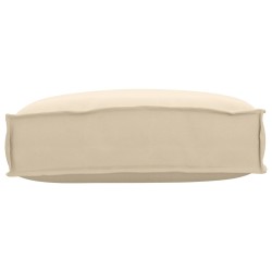 Coussin Beige 50 x 40 x 12 cm Tissu Oxford 520155520155