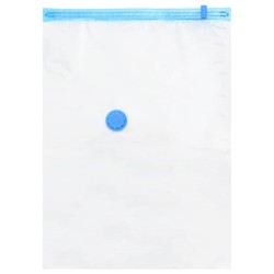 Sacs de rangement 20 pcs Transparent et Bleu 70 x 50 cm 520156520156