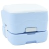 Toilette de Camping Bleu Clair et Blanc 41,5 x 36,5 x 30 cm 520159520159