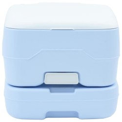 Toilette de Camping Bleu Clair et Blanc 41,5 x 36,5 x 30 cm 520159520159