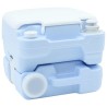 Toilette de Camping Bleu Clair et Blanc 41,5 x 36,5 x 30 cm 520159520159