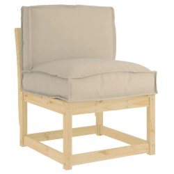 Coussin Taupe 50 x 40 x 12 cm Tissu Oxford 520171520171