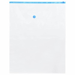 Sacs de rangement 5 pcs Transparent et Bleu 100 x 80 cm 520173520173