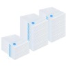 Sacs de rangement 50 pcs Transparent et Bleu 100 x 80 cm 520174520174