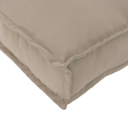 Coussin Taupe 80 x 40 x 12 cm Tissu Oxford 520177520177