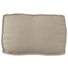 Coussin Taupe 70 x 40 x 12 cm Tissu Oxford 520178520178