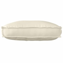 Coussin Crème 70 x 40 x 12 cm Tissu Oxford 520180520180
