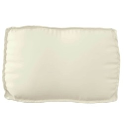 Coussin Crème 70 x 40 x 12 cm Tissu Oxford 520180520180