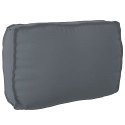 Coussin Anthracite 70 x 40 x 12 cm Tissu Oxford 520182520182