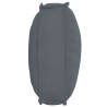 Coussin Anthracite 70 x 40 x 12 cm Tissu Oxford 520182520182