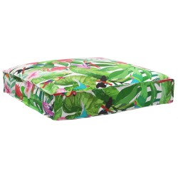 Coussin Floral Multicolore 80 x 80 x 12 cm Tissu Oxford 520183520183