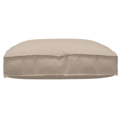 Coussin Taupe 80 x 80 x 12 cm Tissu Oxford 520186520186