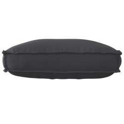 Coussin Noir 70 x 40 x 12 cm Tissu Oxford 520187520187