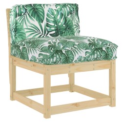 Coussin Feuille Motif feuille 70 x 40 x 12 cm Tissu Oxford 520195520195