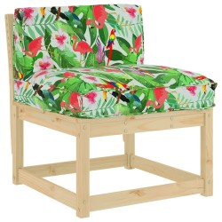 Coussin Floral Multicolore 80 x 40 x 12 cm Tissu Oxford 520199520199