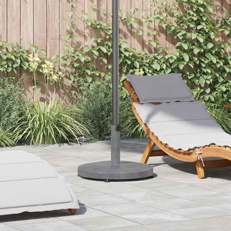 Pied de parasol Aspect Bois Gris Foncé 48 x 48 x 32 cm 520203520203