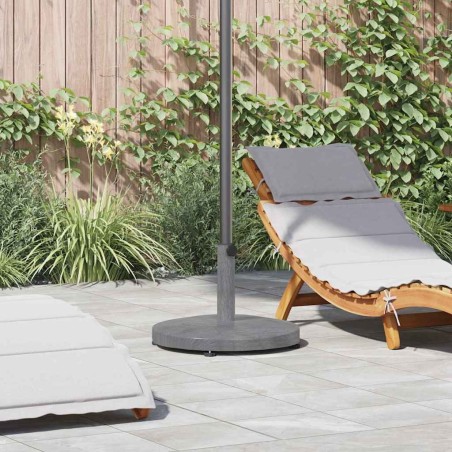 Pied de parasol Aspect Bois Gris Foncé 48 x 48 x 32 cm 520203520203