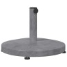 Pied de parasol Aspect Bois Gris Foncé 48 x 48 x 32 cm 520203520203