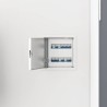 Panneau d'Accès 2 pcs Blanc 23 x 23 x 3 cm Acier 520223520223