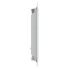 Panneau d'Accès 2 pcs Blanc 23 x 23 x 3 cm Acier 520223520223