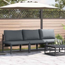 Mobilier de jardin 3 Pièce Anthracite 80 x 80 x 71 cm Acier 520227520227