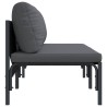 Mobilier de jardin 2 Pièce Anthracite 80 x 80 x 71 cm Acier 520228520228
