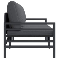 Mobilier de jardin 2 Pièce Anthracite 80 x 80 x 71 cm Acier 520232520232