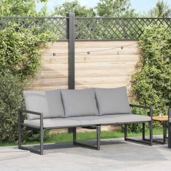 Mobilier de jardin Gris clair 180 x 72,5 x 71 cm Polyester 520233520233
