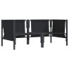Mobilier de jardin 2 Pièce Anthracite 80 x 80 x 71 cm Acier 520236520236