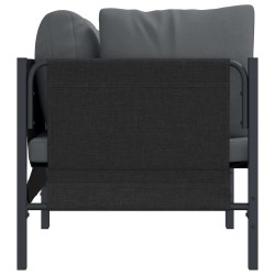 Mobilier de jardin 2 Pièce Anthracite 80 x 80 x 71 cm Acier 520236520236