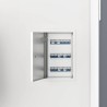 Panneau d'Accès Blanc 33 x 23 x 3 cm Acier 520239520239