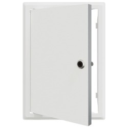 Panneau d'Accès Blanc 33 x 23 x 3 cm Acier 520239520239