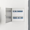 Panneau d'Accès Blanc 53 x 53 x 3 cm Acier 520241520241