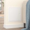 Panneau d'Accès Blanc 33 x 33 x 3 cm Acier 520245520245