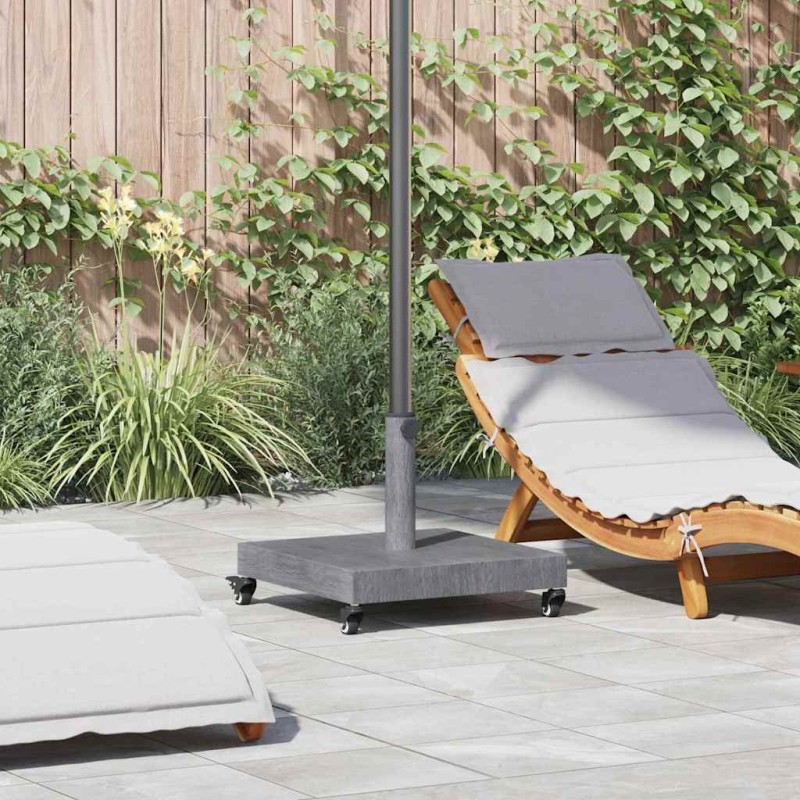 Pied de parasol Aspect Bois Gris Foncé 45 x 45 x 31,5 cm 520246520246