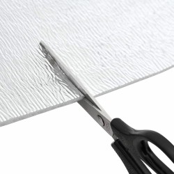 Réflecteur de chaleur pour radiateur 2 pcs Argenté 25 x 0,5 m 520249520249