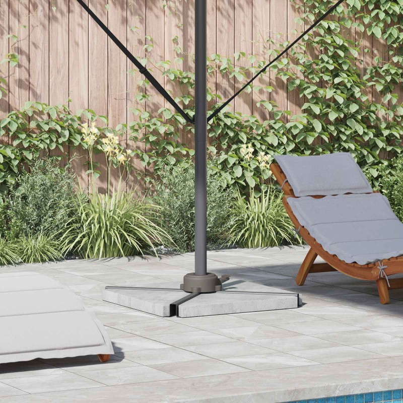 Pied de parasol Argent 23 x 14 x 6 cm 520255520255