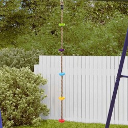Corde d'escalade Multicolore 10,5 x 10,5 x 201 cm Polyester 520256520256