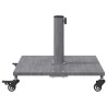 Pied de parasol Aspect Bois Gris Foncé 45 x 45 x 31,5 cm 520265520265