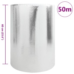 Réflecteur de chaleur pour radiateur Argenté 50 x 0,6 m 520278520278