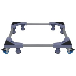 Socle pour machine à laver Gris 66 x 66 x 12 cm 520286520286