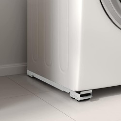 Socle pour machine à laver 2 pcs Argenté 72 x 5 x 4,5 cm 520288520288