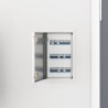 Panneau d'Accès Blanc 33 x 23 x 3 cm Acier 520353520353