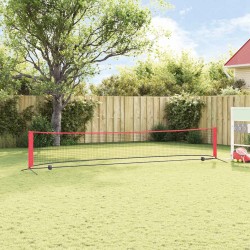 Filet de tennis Noir et Rouge 494,5 x 90 x 87 cm Polyester 520499520499