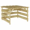 Garage pour tondeuse à gazon Marron 84 x 80 x 56 cm 520531520531