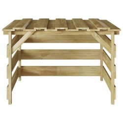 Garage pour tondeuse à gazon Marron 84 x 80 x 56 cm 520531520531