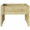 Garage pour tondeuse à gazon Marron 79 x 73 x 56 cm 520532520532