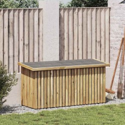 Boîte de Rangement de Jardin Naturel 119 x 44 x 58,5 cm 520542520542